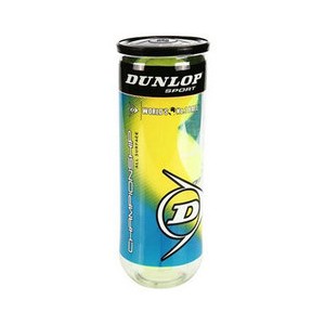 Bola de Tênis Dunlop Championship All Surface com 4 bolas